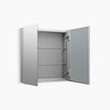 Kohler Slim 25" x 26" rectangular two-door medicine cabinet