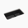 Kohler Smart Divide® 33-1/2" undermount double-bowl kitchen sink