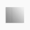 Kohler Premium XL 30" x 26" rectangular two-door medicine cabinet