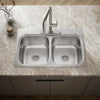 Kohler Verse™ 33" top-mount double-bowl kitchen sink
