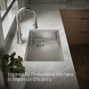 Kohler Strive® 32" undermount single-bowl workstation kitchen sink