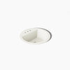 Kohler 19" round drop-in bathroom sink
