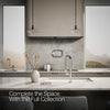 Kohler Components® Pull-down kitchen sink faucet with two-function sprayhead