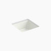 Verticyl® 13" square undermount bathroom sink