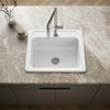 Kohler Mayfield Top-Mount Single-bowl 25-Inch Drop-In Kitchen Sink