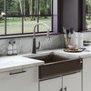 Kohler 29-3/4" undermount single-bowl farmhouse kitchen sink with short apron