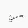 Kohler Deck-mount bath spout with flare design