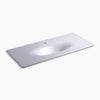 Kohler 49" Enameled cast iron vanity top with integrated oval sink