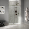 Kohler Sliding shower door, 75-1/2" H x 44-1/4 - 47-5/8" W, with heavy 5/16" thick Crystal Clear glass