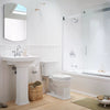 Kohler 60" x 30" alcove bath, left drain