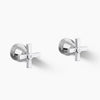 Kohler Deck-mount bath faucet handle trim with Cross design