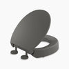 Kohler Elevated Quiet-Close™ round-front toilet seat