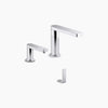 Kohler Touchless lavatory faucet and soap dispenser with Kinesis® sensor technology, AC-powered, 0.5 gpm