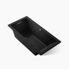 Kohler Underscore Heated Bubblemassage Air Bath With Bask Heated Surface 66 x 32-Inch Drop-In Bathtub