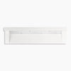 Kohler 90" wall-mount trough lavatory system with backsplash