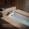 Kohler Deck-mount bath faucet handle trim with Cross design