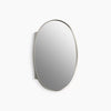 Kohler 24" x 34" oval framed medicine cabinet