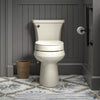 Kohler Elevated Quiet-Close™ round-front toilet seat