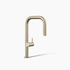 Kohler Components® Pull-down kitchen sink faucet with two-function sprayhead