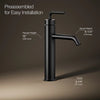 Purist® Tall single-handle bathroom sink faucet with Lever handle, 1.2 gpm
