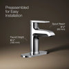 Hint® Single-handle bathroom sink faucet, 1.2 gpm
