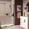 Kohler Sliding shower door, 71-3/4" H x 55-3/4 - 59-3/4" W, with 5/16" thick Crystal Clear glass