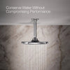 Kohler 8" single-function rainhead, 1.75 gpm