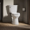 Kohler Two-piece round-front toilet, 1.28 gpf