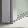 Kohler Bath screen, 56-15/16" x 32" W with 1/4" thick Crystal Clear glass and square corner