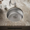 Kohler Undertone® Lyric® 18-1/2" top-/undermount single-bowl bar sink