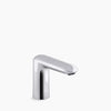 Kohler Touchless single-hole lavatory faucet with Kinesis® sensor technology, DC-powered, 0.5 gpm