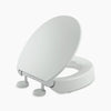 Kohler Elevated Quiet-Close™ round-front toilet seat