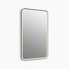 Kohler 22" x 34" rectangular lighted framed mirror