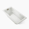 Kohler Tea-for-two 71-3 Heated Bubblemassage Air Bath 4 x 36-Inch Drop-In Bathtub