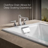 Kohler Tea-for-two Heated Bubblemassage Air Bath 60 x 32-Inch Drop-In Bathtub