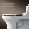 Kohler Quiet-Close™ elongated toilet seat
