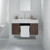 Kohler 15" W x 36-1/8" H aluminum single-door medicine cabinet with 107 degree hinge