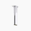 Kohler 10" ceiling-mount two-function rainhead arm and flange