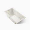 Kohler Underscore Heated Bubblemassage Air Bath With Whirlpool 60 x 32-Inch Drop-In Bathtub