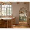 Kohler Pull-down kitchen sink faucet with three-function sprayhead