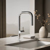 Kohler Components® Pull-down kitchen sink faucet with two-function sprayhead