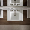 Kohler 24" square pedestal bathroom sink