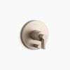 Kohler Rite-Temp® valve trim with Lever handle and diverter