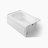 Mariposa® 60" x 36" alcove heated whirlpool, right drain