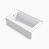 Kohler 60" x 32" alcove bath with left drain
