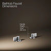 Kohler Deck-mount bath faucet handles with Lever design