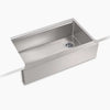 Kohler 35-1/2" undermount single-bowl farmhouse workstation kitchen sink