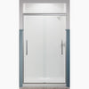 Kohler Frameless sliding shower door, 79-1/16" H x 44-5/8 - 47-5/8" W, with 5/16" thick Frosted glass