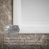 Kohler Riverby® 33" top-mount single-bowl kitchen sink