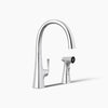Kohler Graze® Single-handle kitchen sink faucet with two-function side sprayer